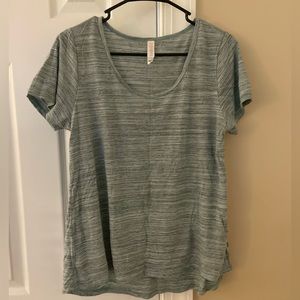 Blue/green Luluroe shirt